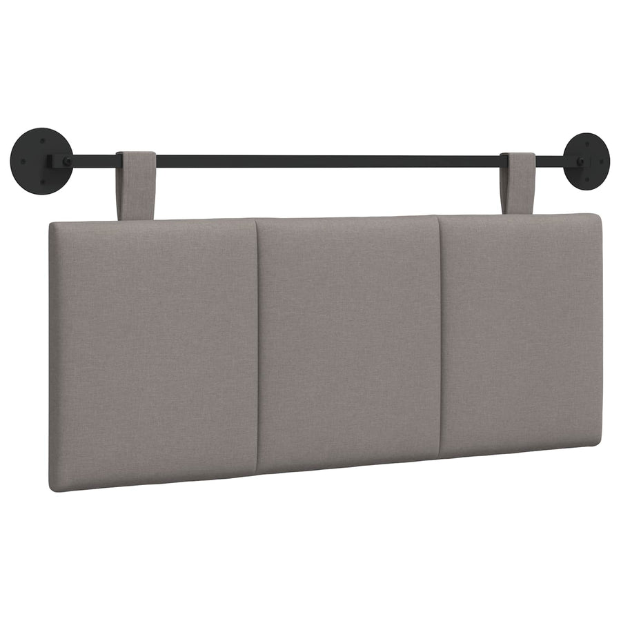 Hangend Hoofdeinde Wandgemonteerd Taupe 110 x 55 x 5 cm Stof