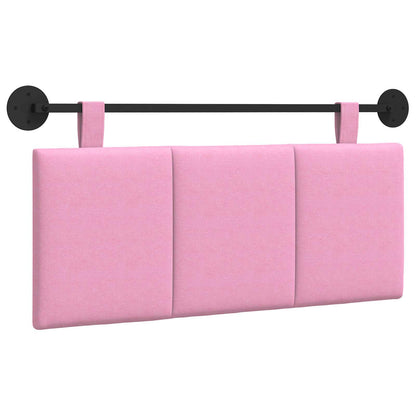 Hangend Hoofdeinde Wandgemonteerd Roze 110 x 55 x 5 cm Stof