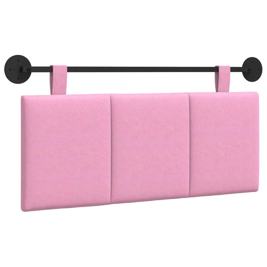Hangend Hoofdeinde Wandgemonteerd Roze 110 x 55 x 5 cm Stof