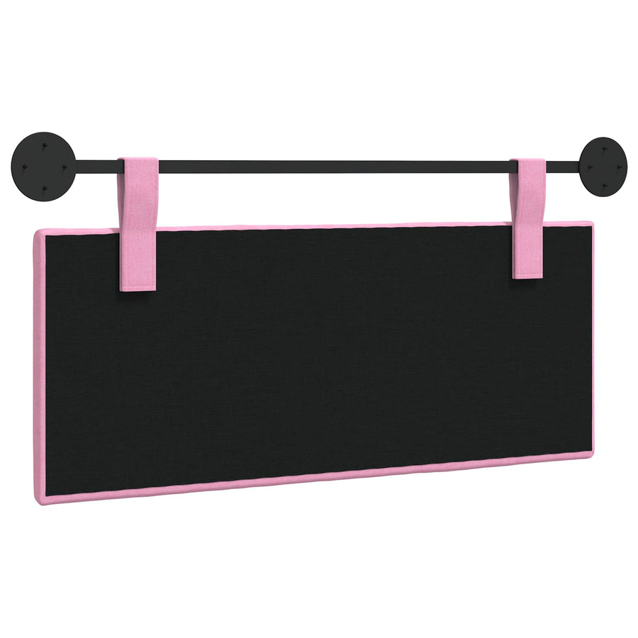 Hangend Hoofdeinde Wandgemonteerd Roze 110 x 55 x 5 cm Stof