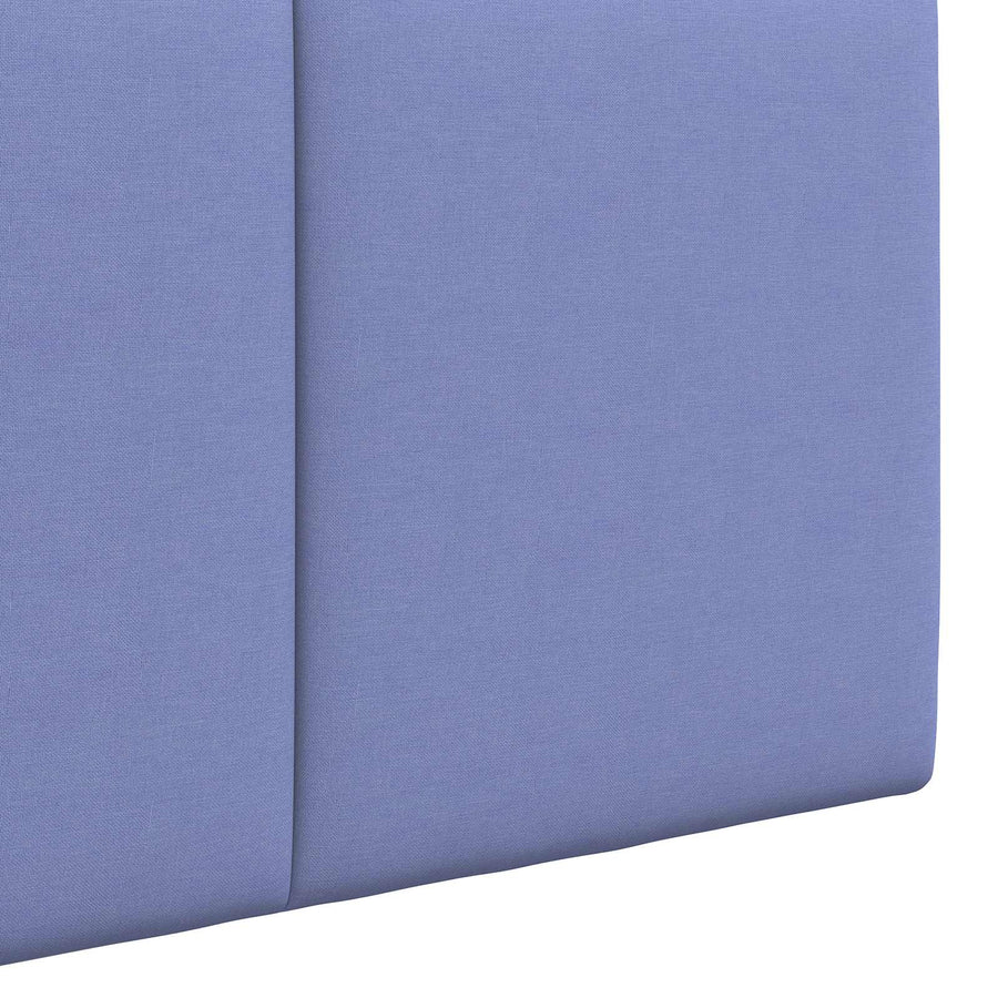 Hangend Hoofdeinde Gestreept Jeans Blauw 110 x 55 x 5 cm Stof
