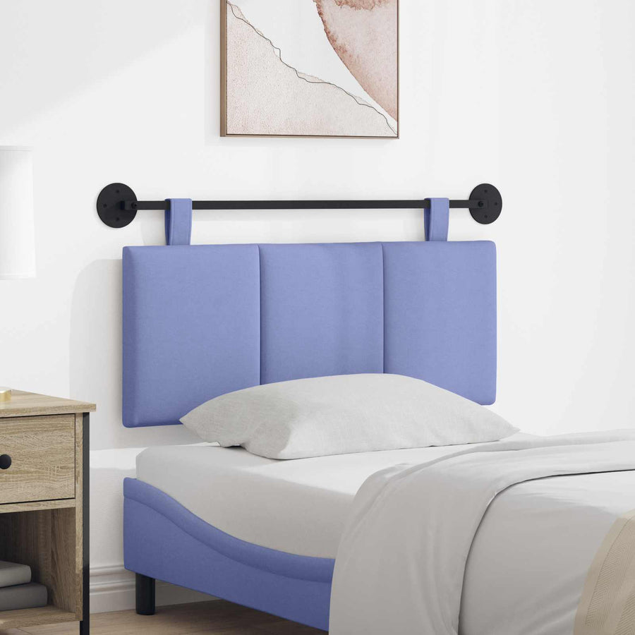 Hangend Hoofdeinde Gestreept Jeans Blauw 110 x 55 x 5 cm Stof
