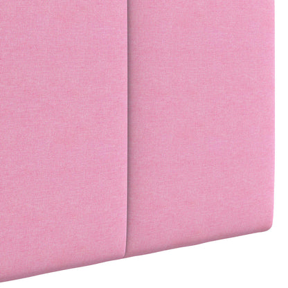 Hangend Hoofdeinde Wandgemonteerd Roze 150 x 55 x 5 cm Stof