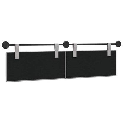 Hangend Hoofdeinde Gestreept Wolkengrijs 170 x 55 x 5 cm Stof