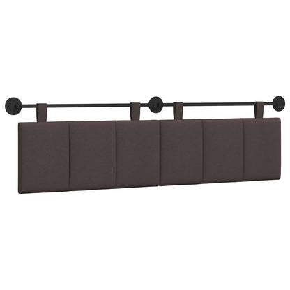 Hangend Hoofdeinde Gestreept Donkerbruin 170 x 55 x 5 cm Stof