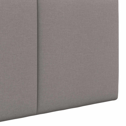 Hangend Hoofdeinde Wandgemonteerd Taupe 210 x 55 x 5 cm Stof