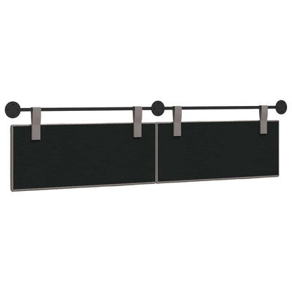 Hangend Hoofdeinde Wandgemonteerd Taupe 210 x 55 x 5 cm Stof