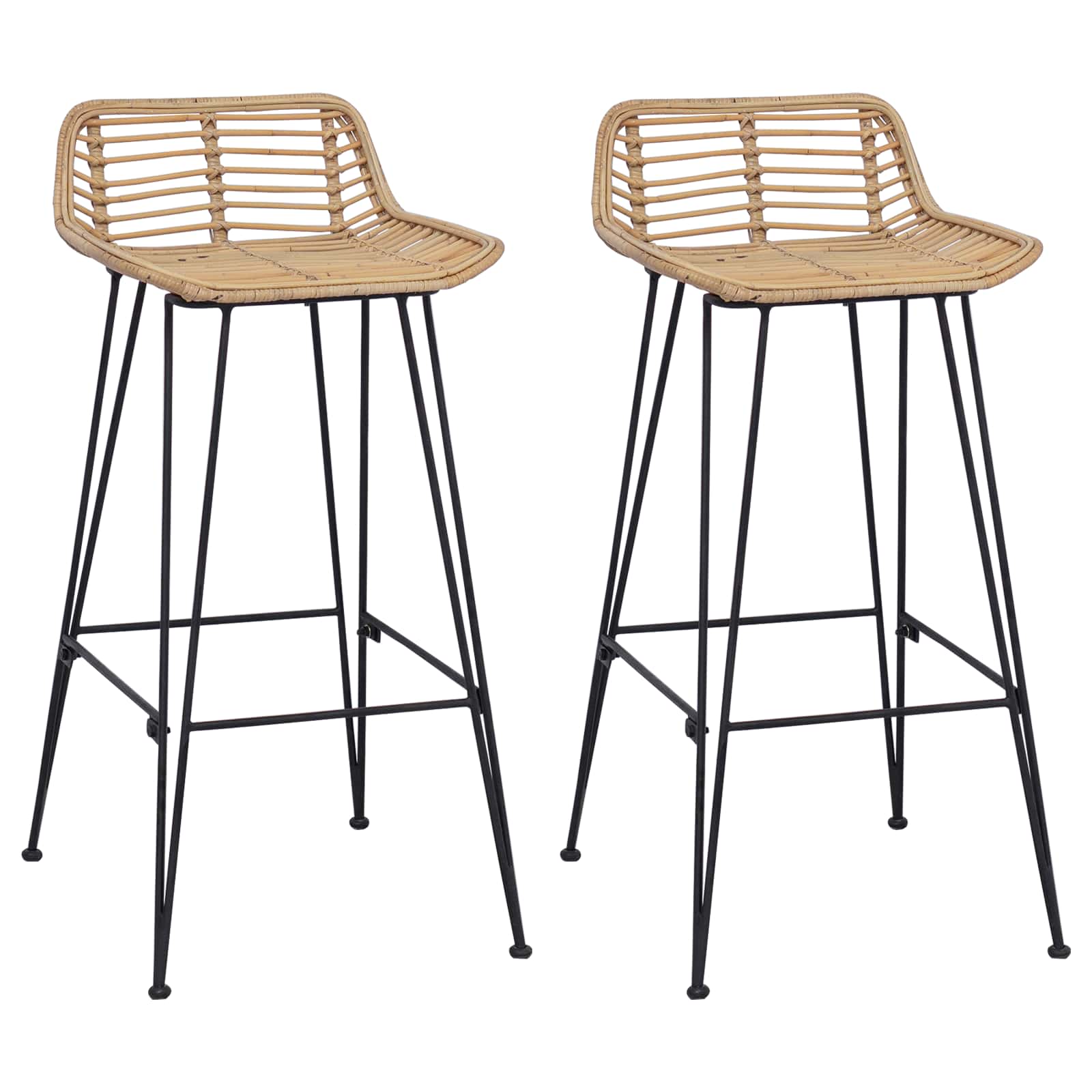 Barkruk 44 x 46 x 91 cm Staalstaaf Dia, 10mm