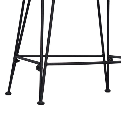 Barkruk 2 pcs Naturel 44 x 54 x 96 cm Rattan en staal