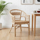 Stackable Chair Natural 60 x 60 x 81 cm Rattan