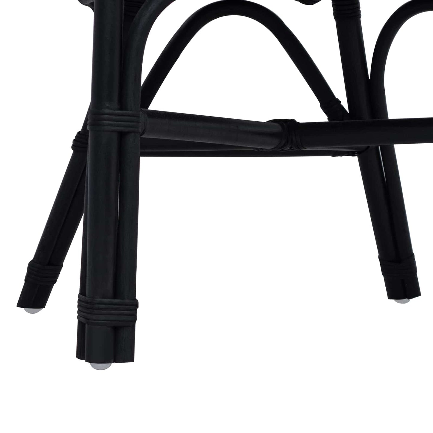 Stapelstoel Zwart 60 x 60 x 81 cm Rattan