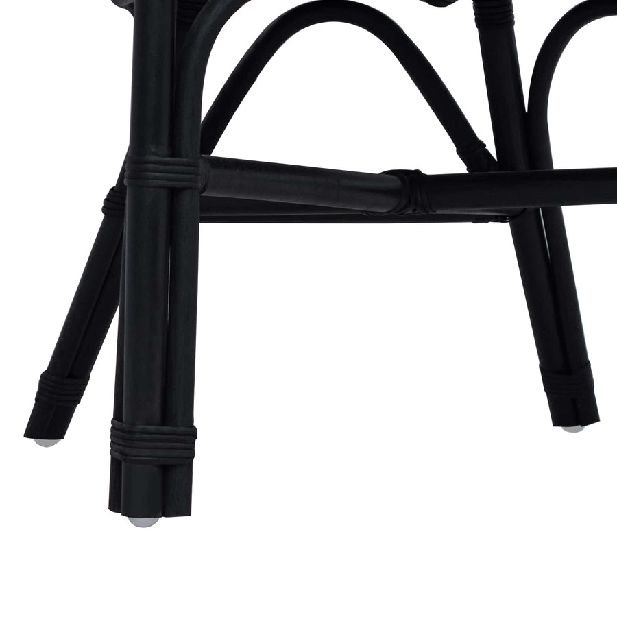 Stapelstoel Zwart 60 x 60 x 81 cm Rattan