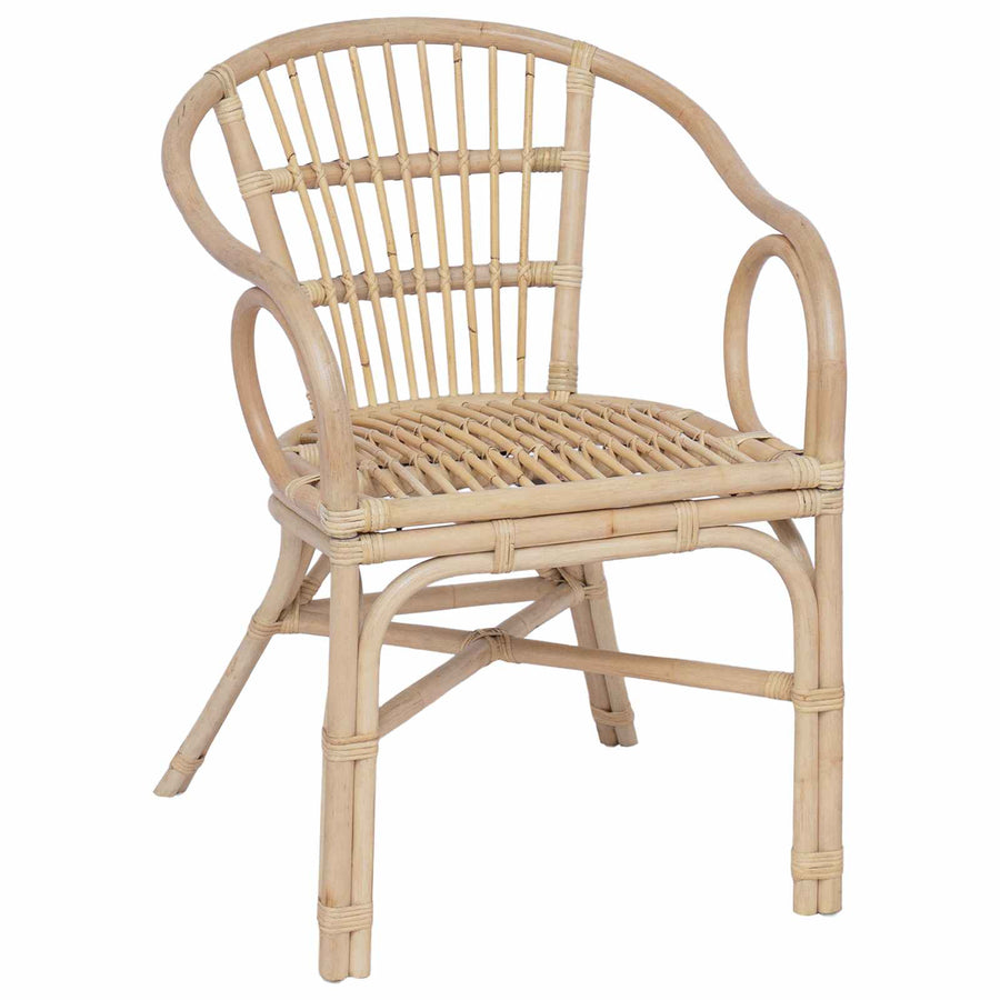 Stapelstoel Naturel 58 x 60 x 81 cm Rattan