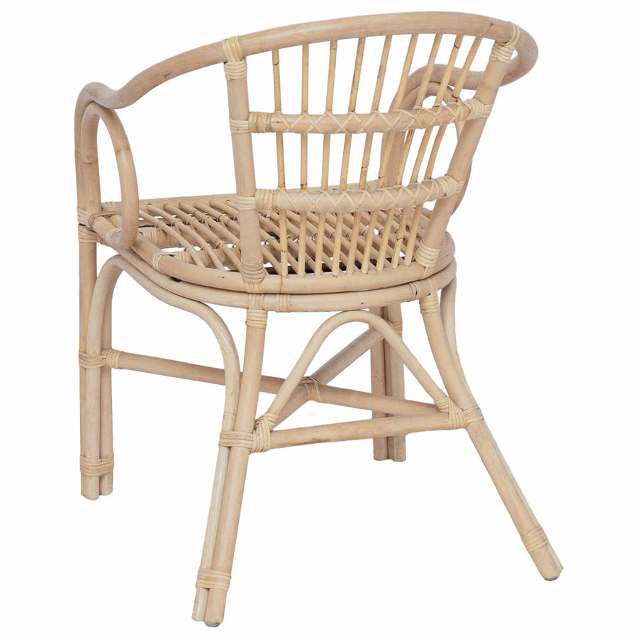 Stapelstoel Naturel 58 x 60 x 81 cm Rattan