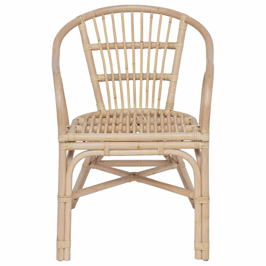 Stapelstoel Naturel 58 x 60 x 81 cm Rattan