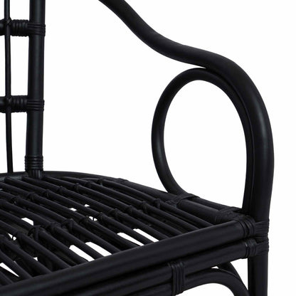 Stapelstoel Zwart 58 x 60 x 81 cm Rattan