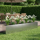 Plantenbak zilver 360 x 40 x 60 cm Roestvrij staal