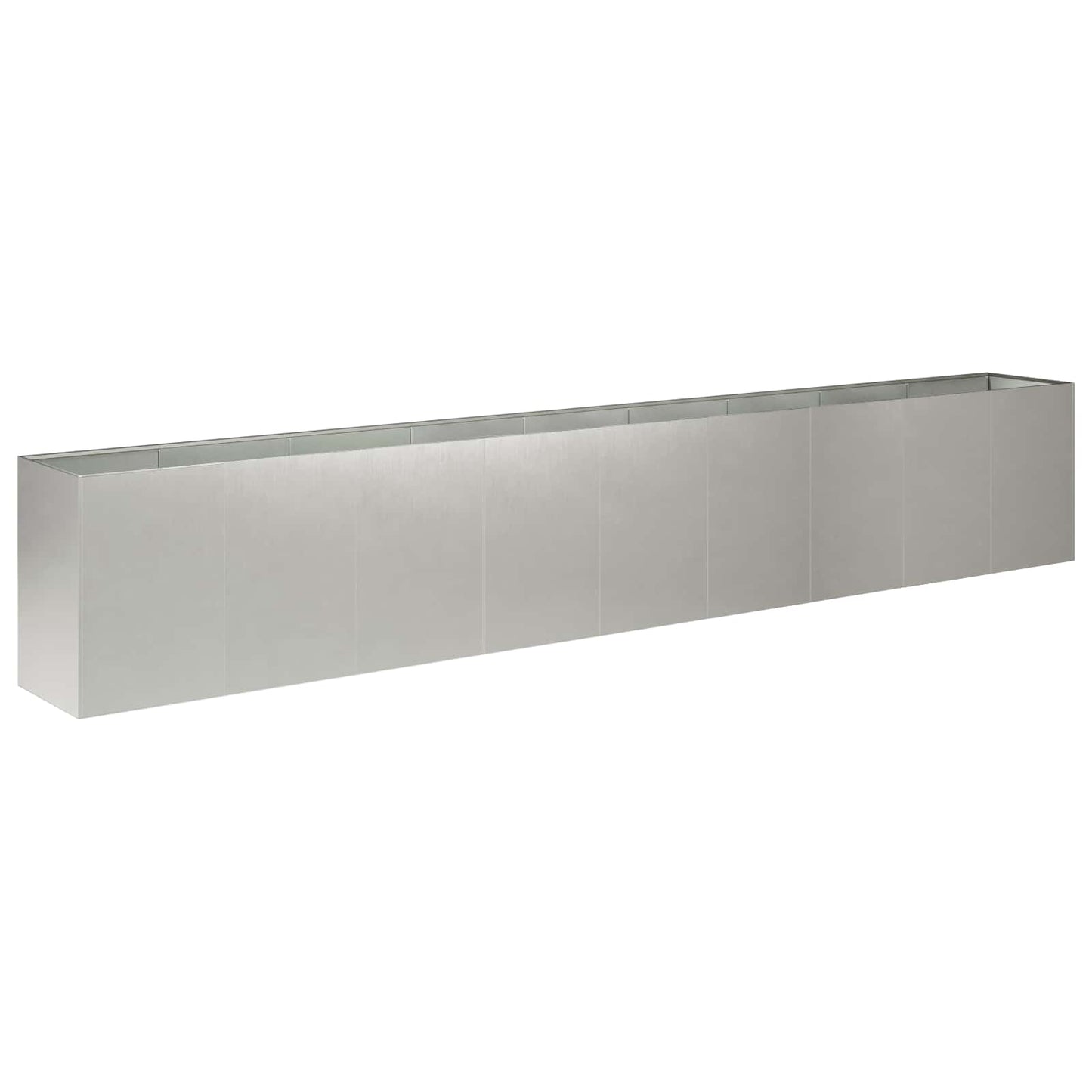 Plantenbak zilver 360 x 40 x 60 cm Roestvrij staal