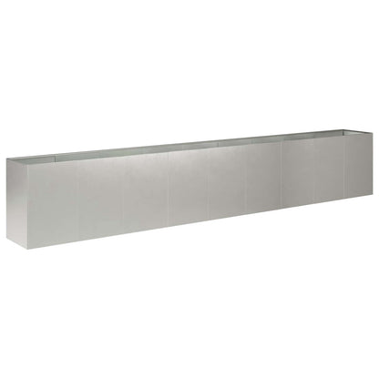 Plantenbak zilver 360 x 40 x 60 cm Roestvrij staal