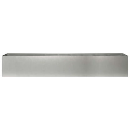 Plantenbak zilver 360 x 40 x 60 cm Roestvrij staal