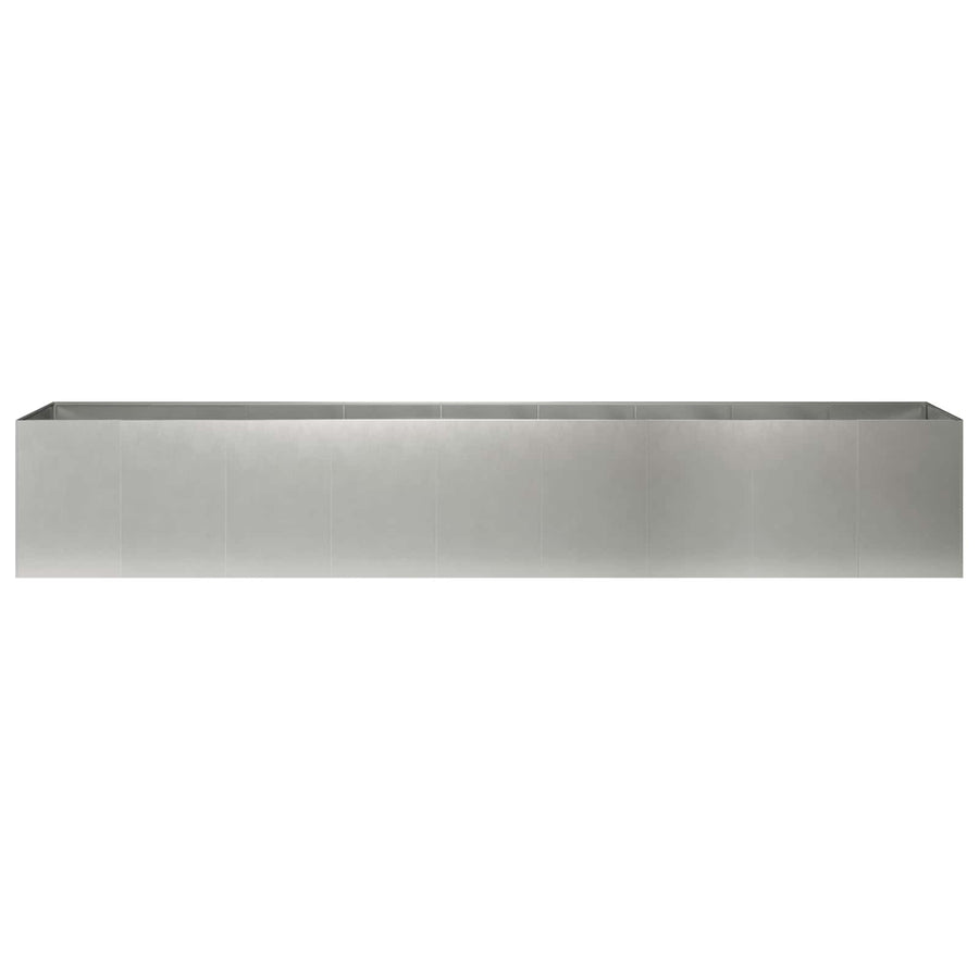 Plantenbak zilver 360 x 40 x 60 cm Roestvrij staal