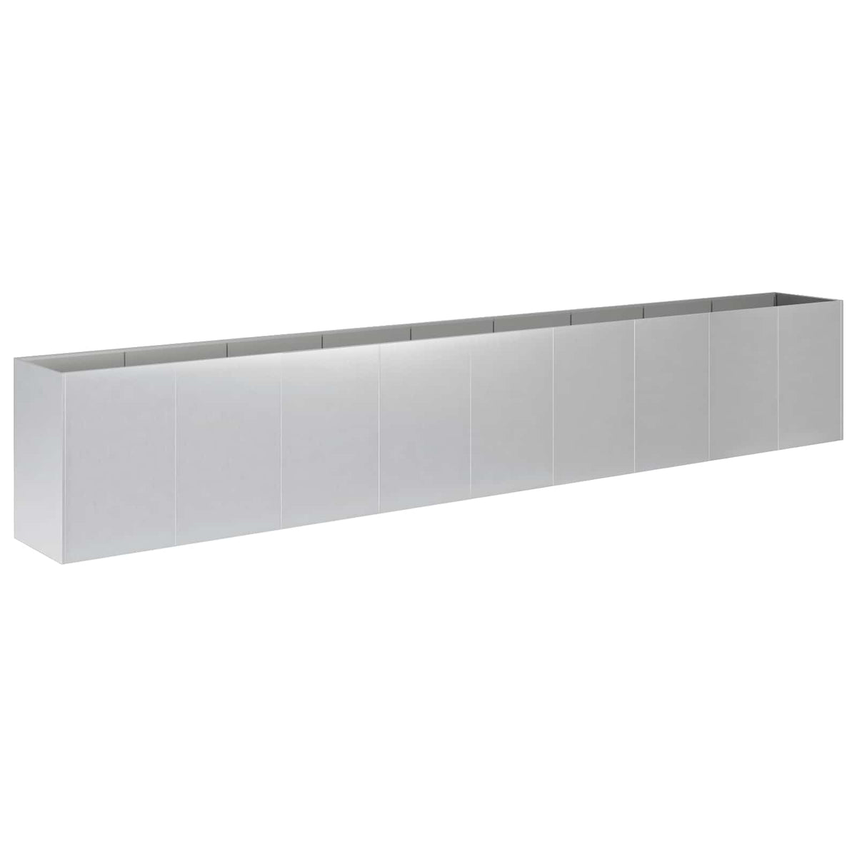 Plantenbak zilver 360 x 40 x 60 cm Gegalvaniseerd staal