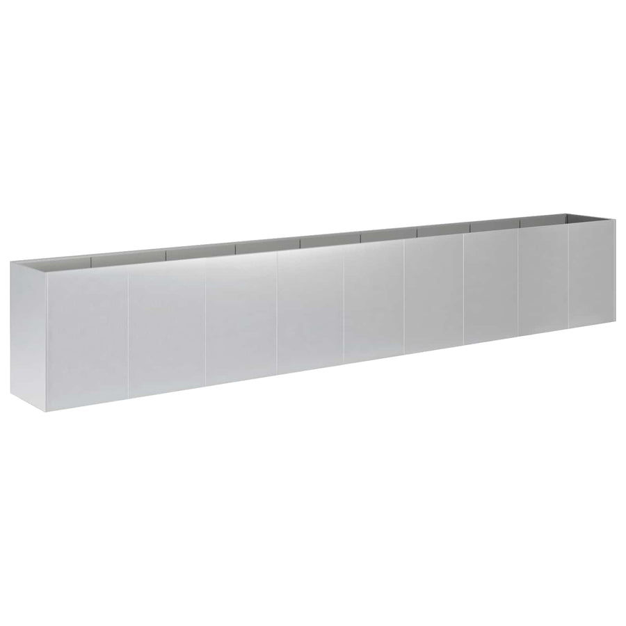 Plantenbak zilver 360 x 40 x 60 cm Gegalvaniseerd staal