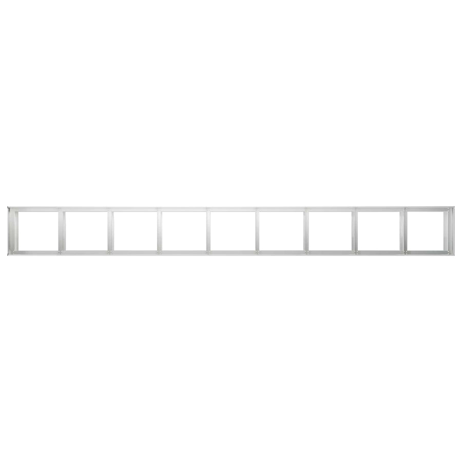 Plantenbak zilver 360 x 40 x 60 cm Gegalvaniseerd staal