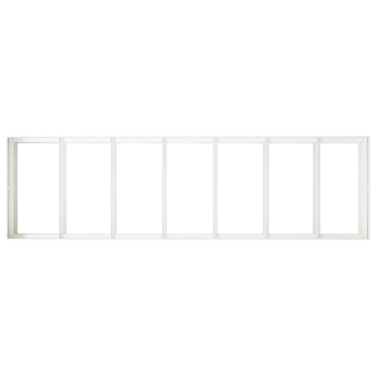Plantenbak Wit 280 x 80 x 60 cm Koudgewalst staal