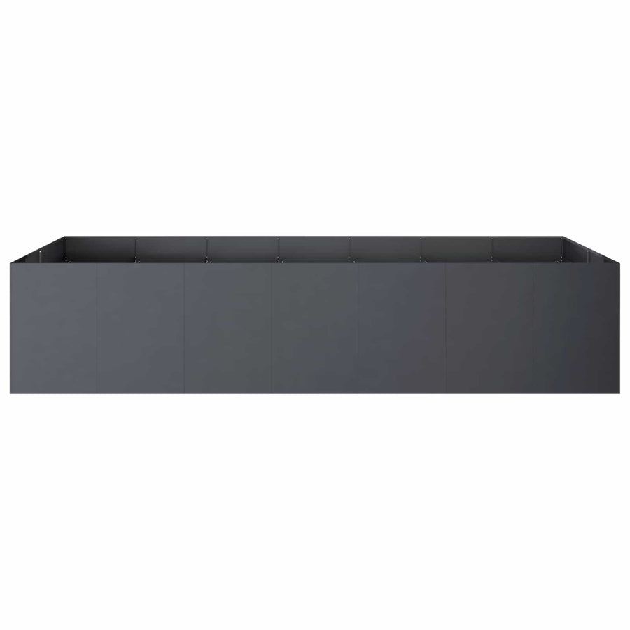 Plantenbak Antraciet 280 x 80 x 60 cm Koudgewalst staal