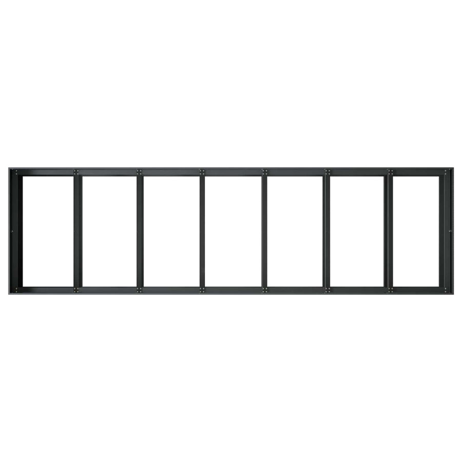Plantenbak Antraciet 280 x 80 x 60 cm Koudgewalst staal