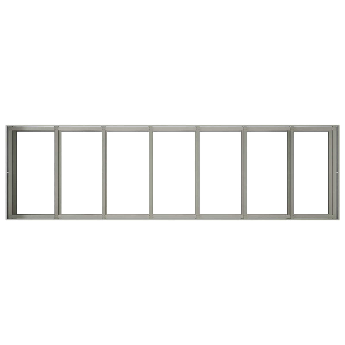 Plantenbak zilver 280 x 80 x 60 cm Roestvrij staal