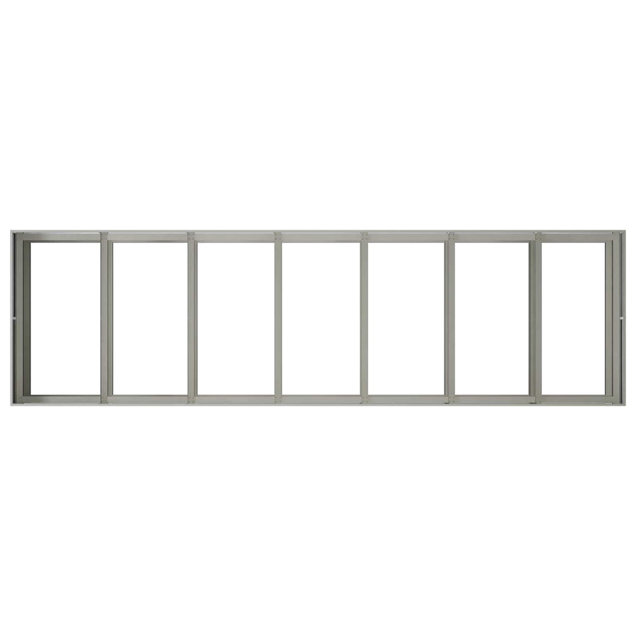 Plantenbak zilver 280 x 80 x 60 cm Roestvrij staal