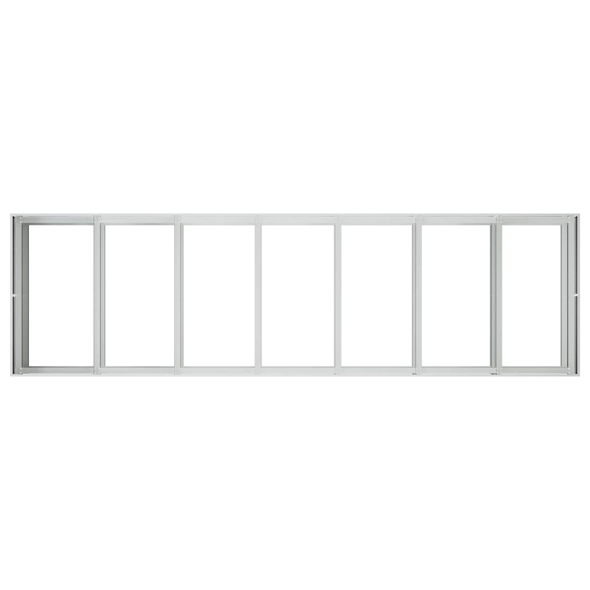 Plantenbak zilver 280 x 80 x 60 cm Gegalvaniseerd staal