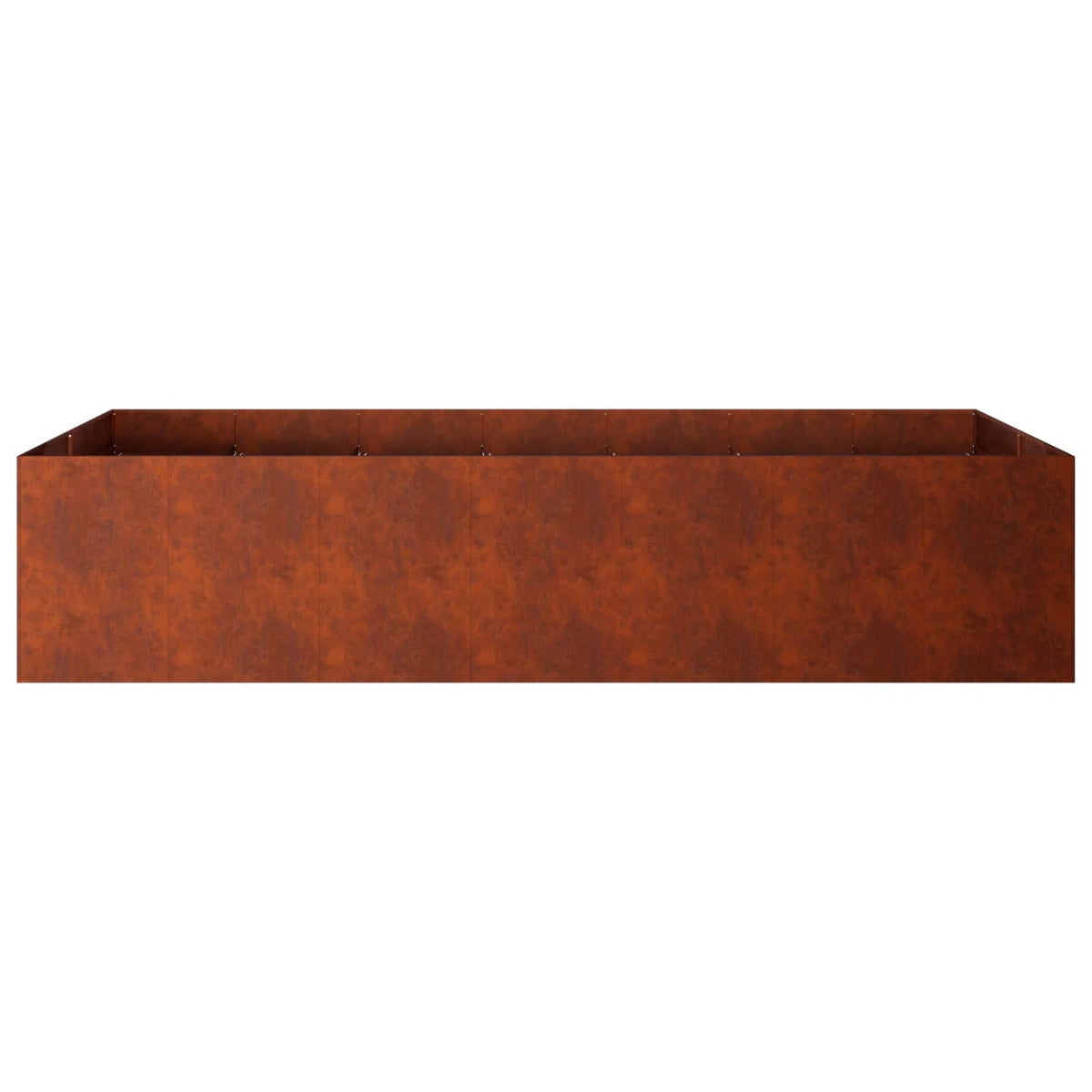 Plantenbak Roestkleurig 280 x 80 x 60 cm weervast staal