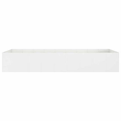 Plantenbak Wit 360 x 80 x 60 cm Koudgewalst staal
