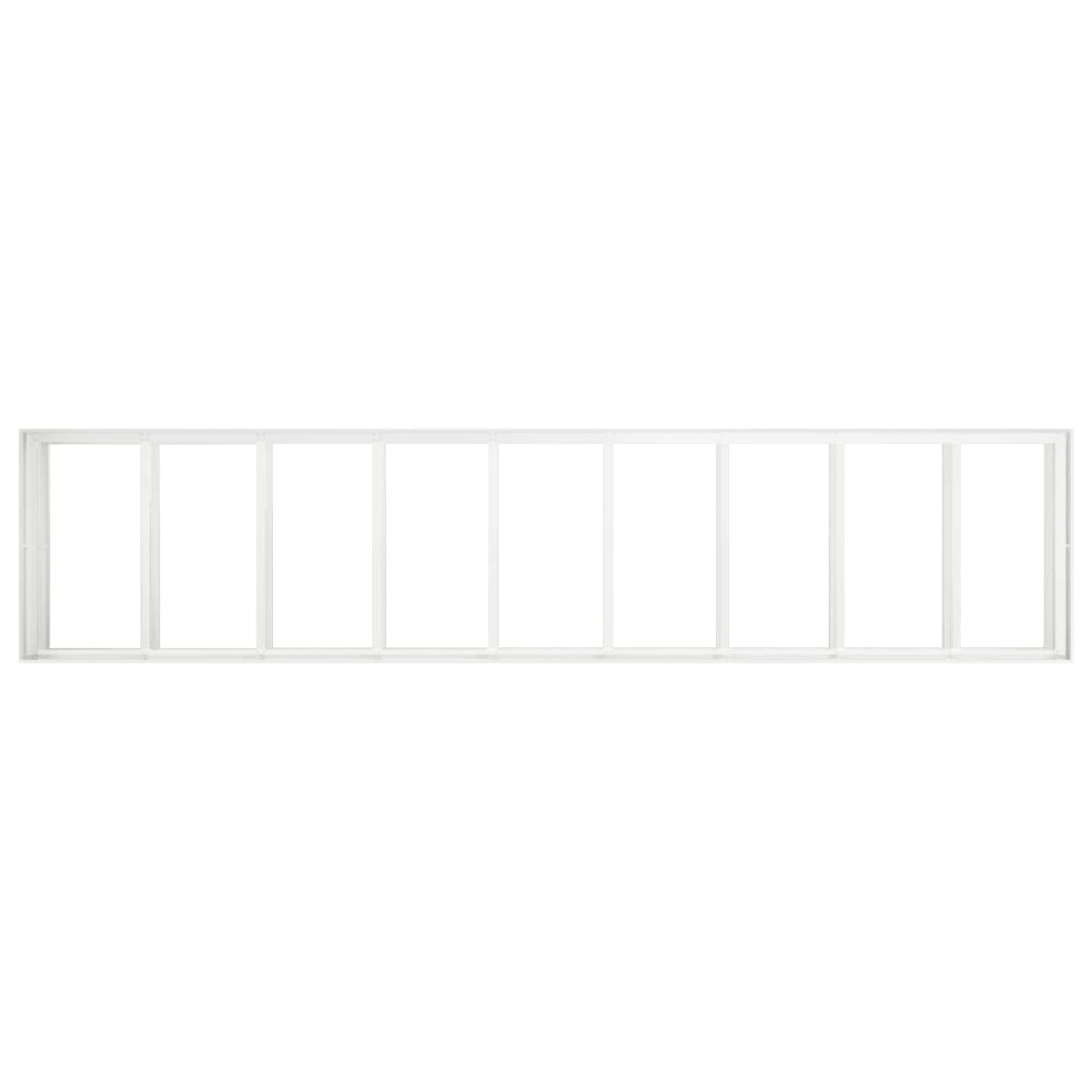Plantenbak Wit 360 x 80 x 60 cm Koudgewalst staal