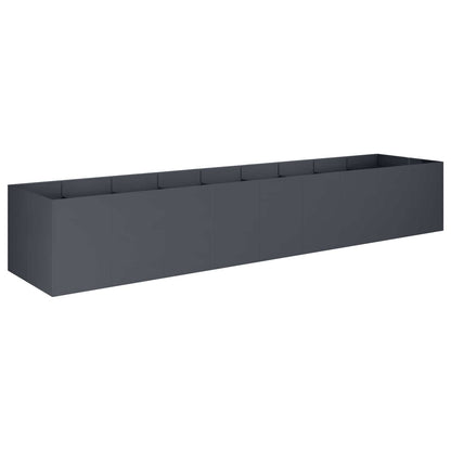 Plantenbak Antraciet 360 x 80 x 60 cm Koudgewalst staal