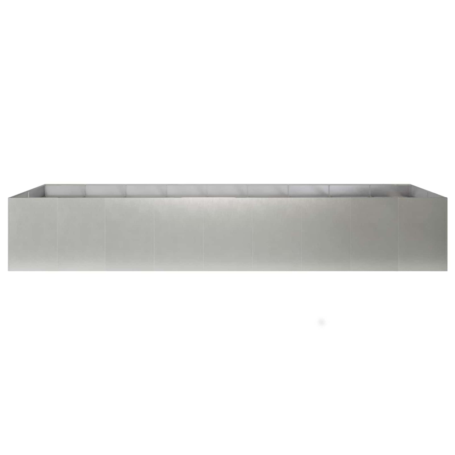 Plantenbak zilver 360 x 80 x 60 cm Roestvrij staal