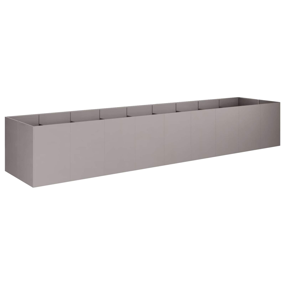 Plantenbak Roestkleurig 360 x 80 x 60 cm weervast staal