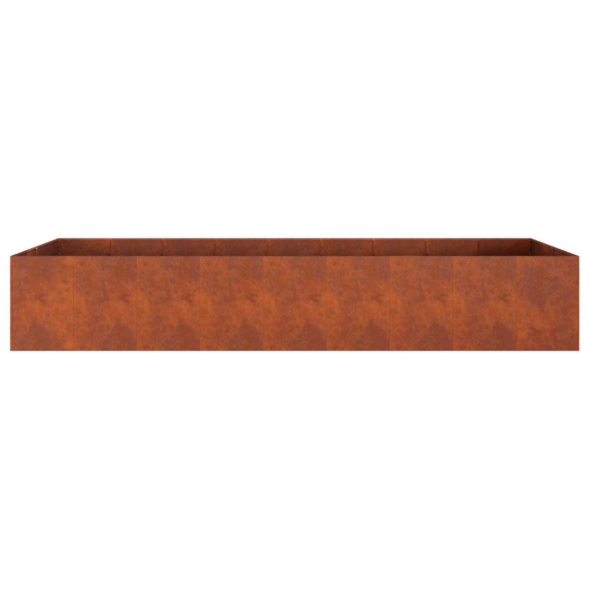 Plantenbak Roestkleurig 360 x 80 x 60 cm weervast staal