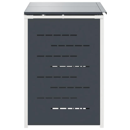 Afvalbak opslag Antracietkleurig 138 x 77,5 x 112,5 cm