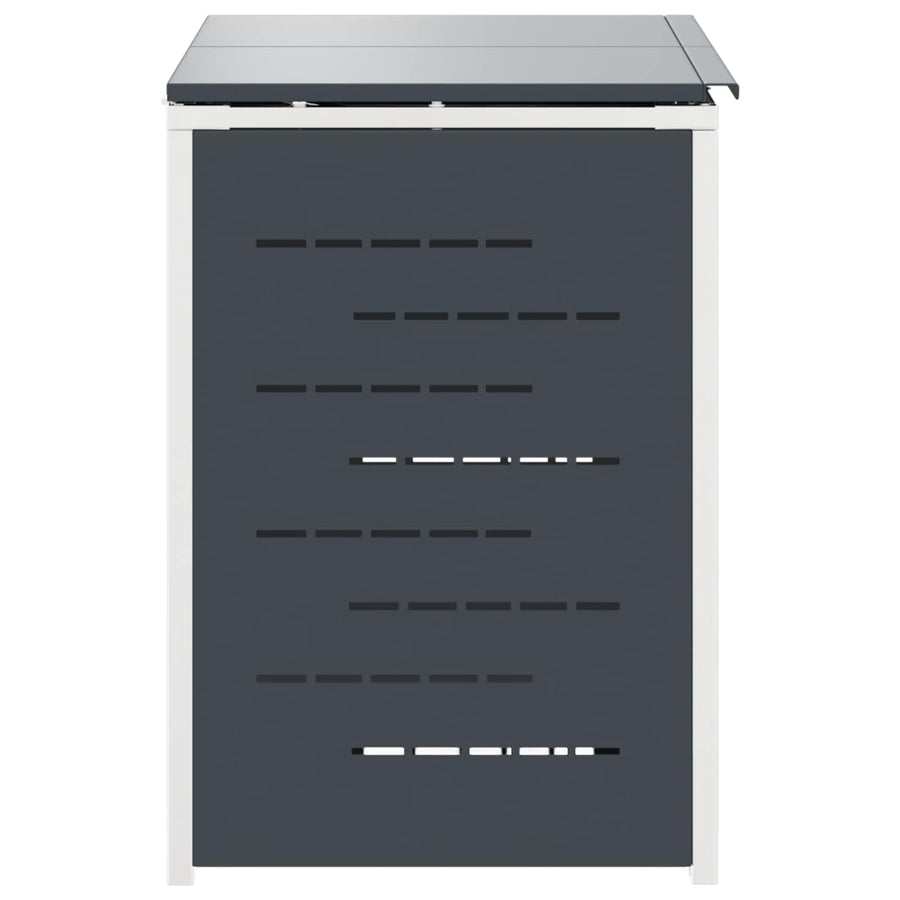 Afvalbak opslag Antracietkleurig 138 x 77,5 x 112,5 cm
