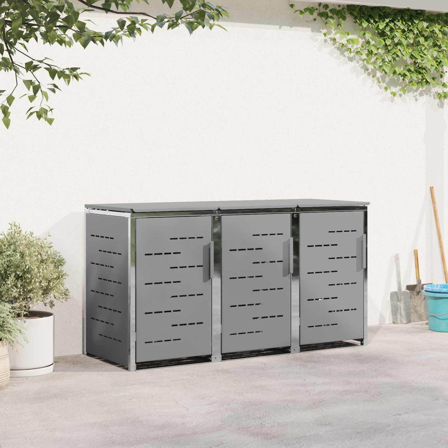 Containerombouw Roestvrij staal Grijs
