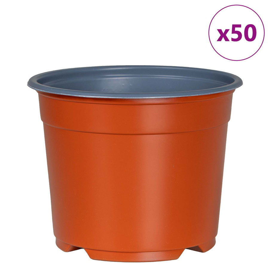 Bloempot 50 pcs Keramiek Ø 15 x 12.5 cm Kunststof