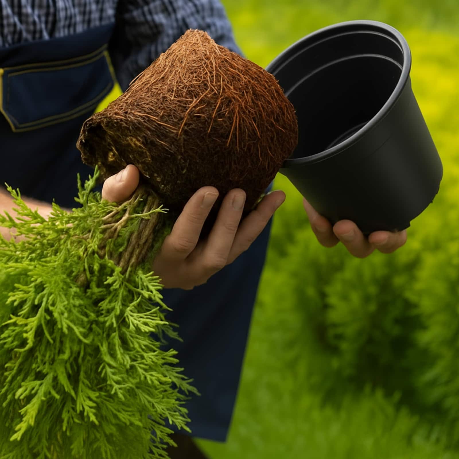 Bloempot 200 pcs Zwart Ø 15 x 12.5 cm Kunststof