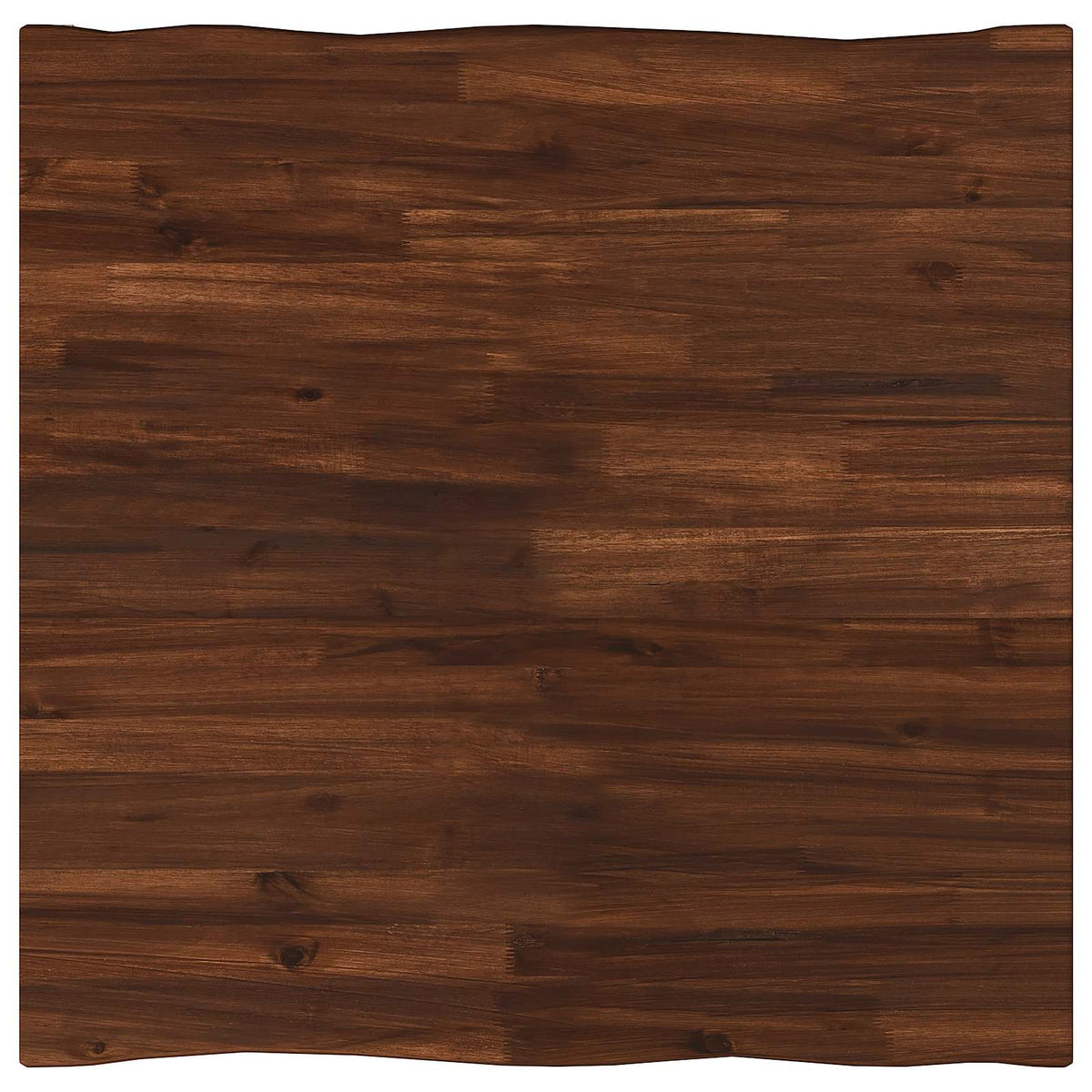 60 x 55 x 75 cm Massief Acaciahout Donkerbruin en Zwart
