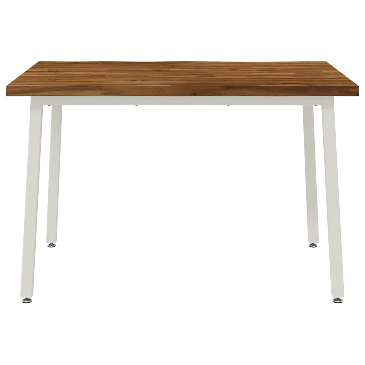 90 x 55 x 75 cm Massief Acaciahout Natuurlijk en Wit