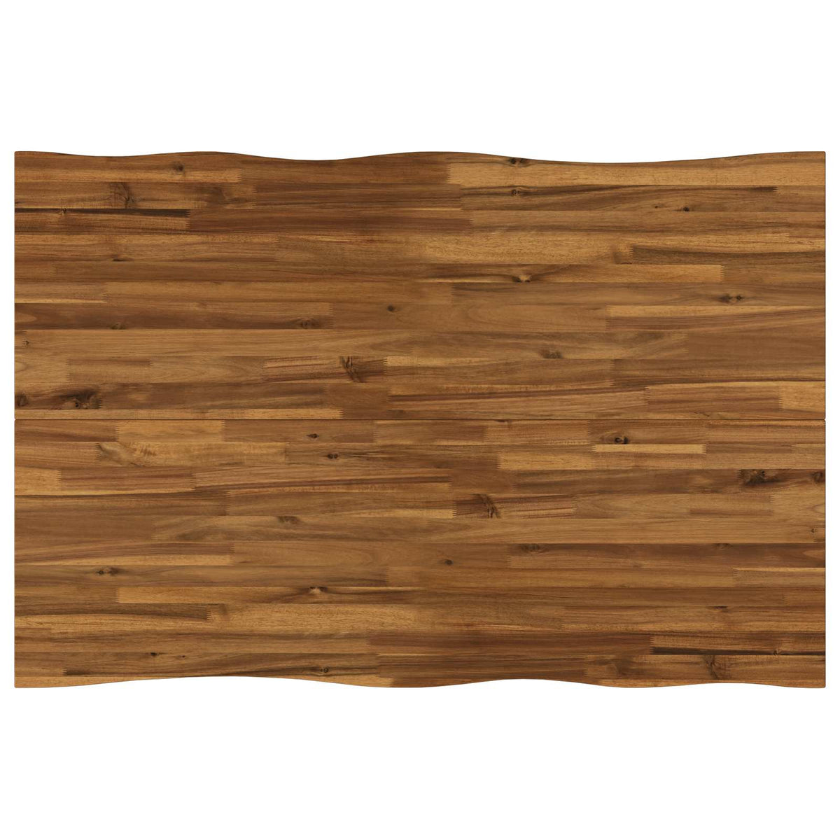 90 x 55 x 75 cm Massief Acaciahout Natuurlijk en Wit