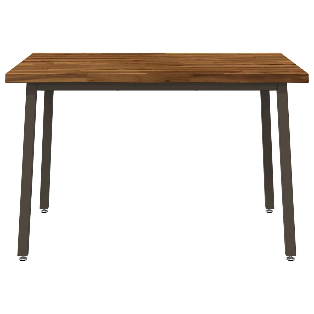 120 x 80 x 75 cm Massief Acaciahout Natuurlijk en Koffie
